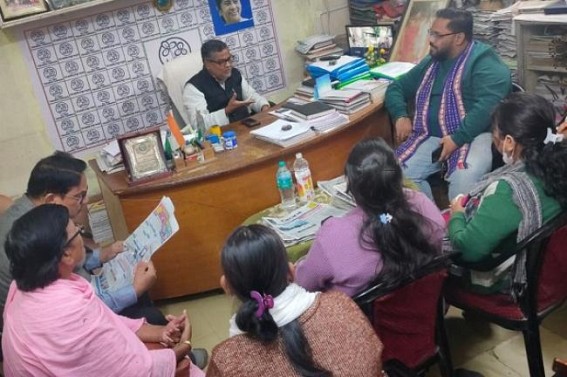 Opposition Trinamool to place deputation to SDM over deteriorated law and order, collapsed Education System and Health Services in Tripura along with other demands Opposition Trinamool to place deputation to SDM over deteriorated law and order, collapsed Education System and Health Services in Tripura along with other demands